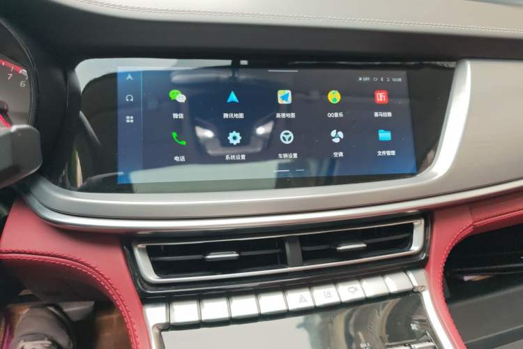 Used CHANGAN CS85 COUPE 2021 1.5T DCT Luxury Edition Audio And AC Panel