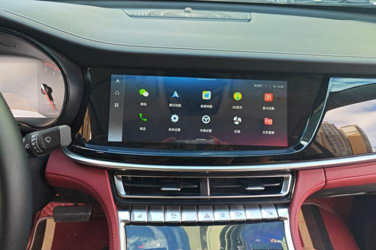 Used CHANGAN CS85 COUPE 2021 2.0T Automatic Prestige Edition Audio And AC Panel