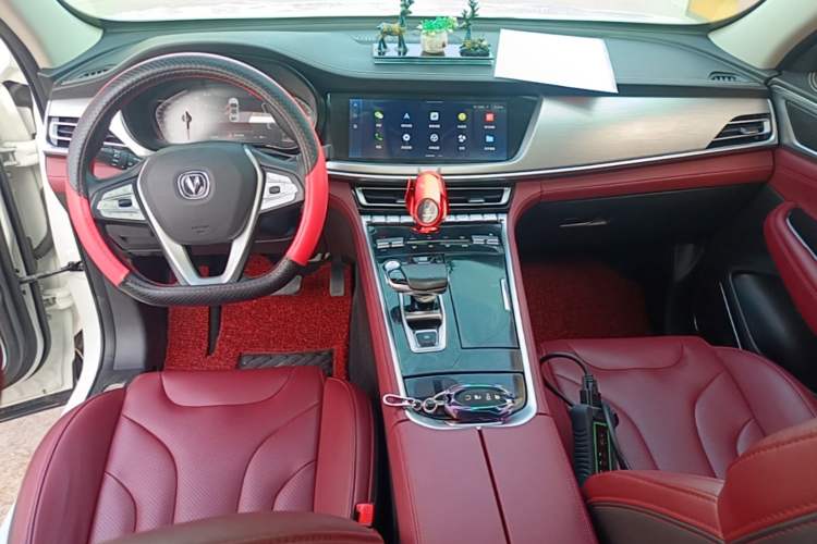 Used CHANGAN CS85 COUPE 2021 1.5T DCT Luxury Edition Center Console