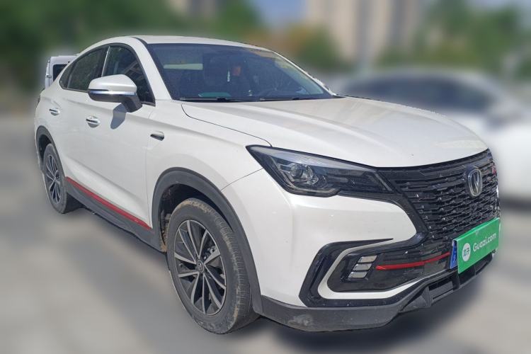 Used CHANGAN CS85 COUPE 2021 1.5T DCT Elite Edition Front Right 45 Deg