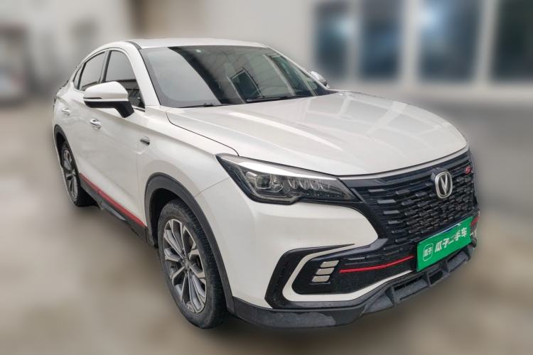 Used CHANGAN CS85 COUPE 2021 1.5T DCT Luxury Edition Front Right 45 Deg