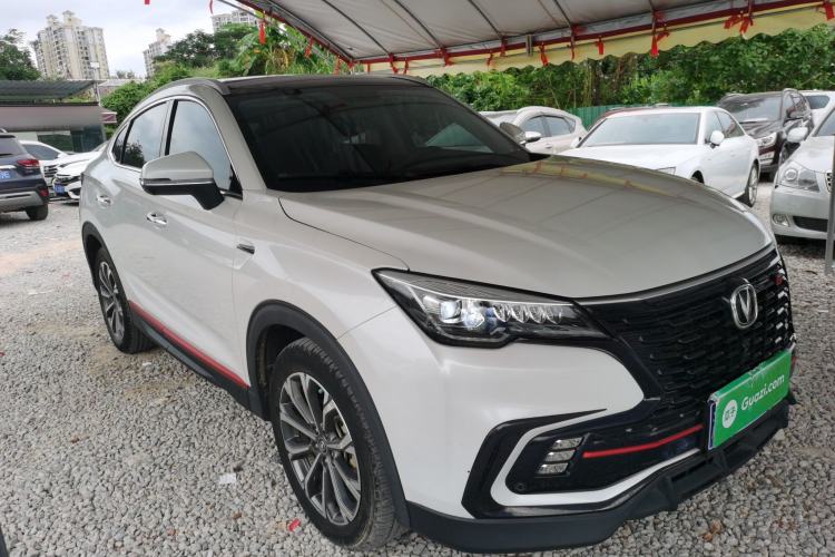 Used CHANGAN CS85 COUPE 2021 1.5T DCT Prestige Model Front Right 45 Deg