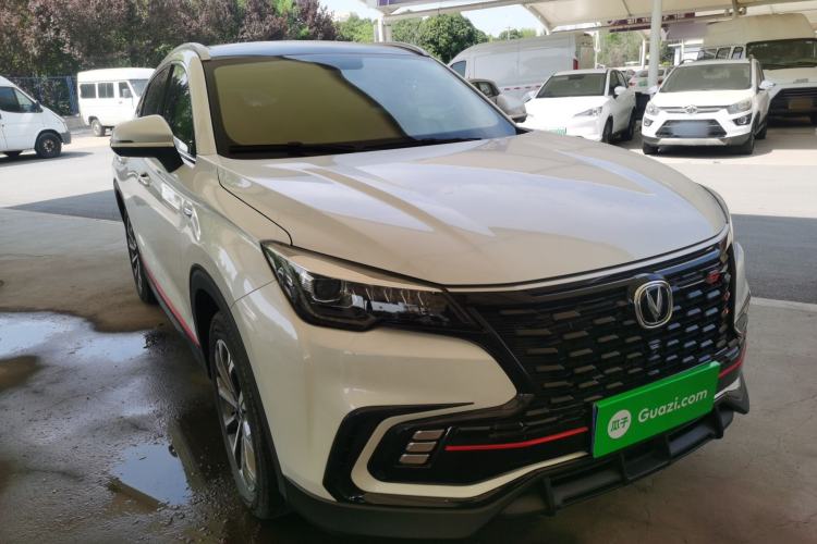 Used CHANGAN CS85 COUPE 2021 2.0T Automatic Prestige Edition Front Right 45 Deg
