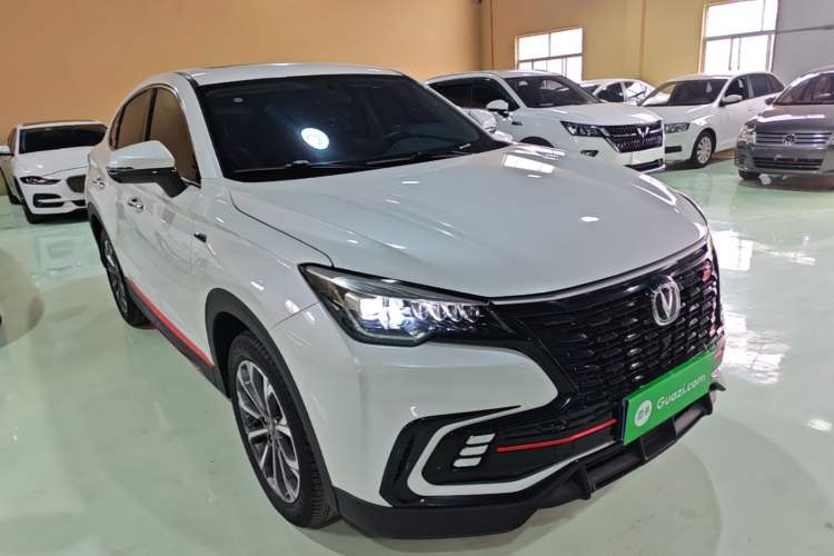 Used CHANGAN CS85 COUPE 2021 1.5T DCT Luxury Edition Front Right 45 Deg