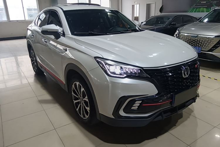Used CHANGAN CS85 COUPE 2021 1.5T DCT Luxury Edition Front Right 45 Deg