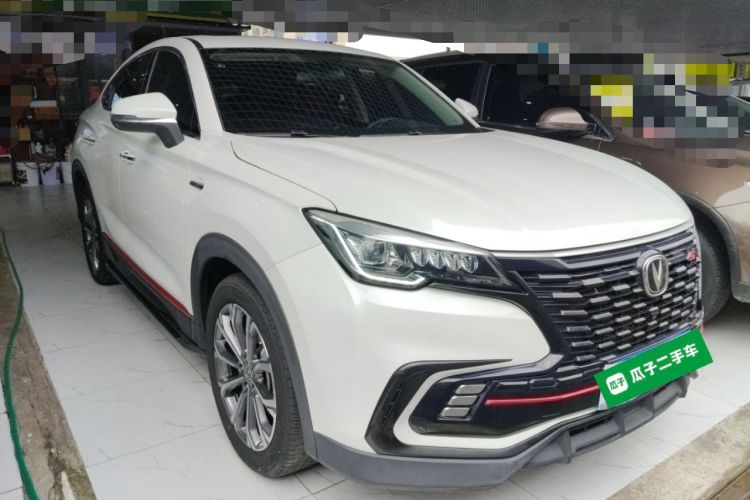 Used CHANGAN CS85 COUPE 2021 2.0T Automatic Luxury Version Front Right 45 Deg