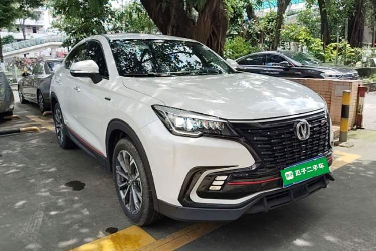 Used CHANGAN CS85 COUPE 2021 1.5T DCT Luxury Edition Front Right 45 Deg