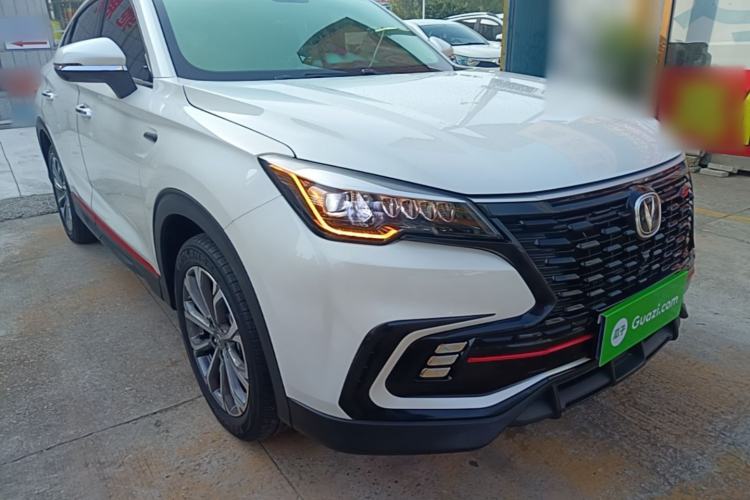 Used CHANGAN CS85 COUPE 2021 1.5T DCT Luxury Edition Front Right 45 Deg