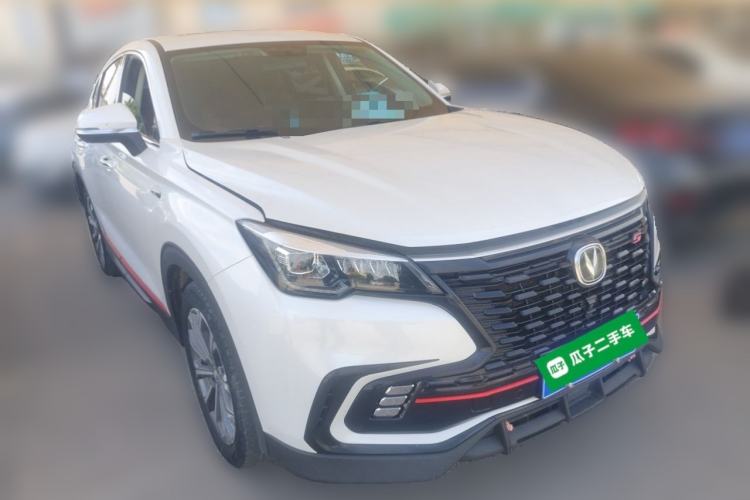 Used CHANGAN CS85 COUPE 2021 1.5T DCT Luxury Edition Front Right 45 Deg