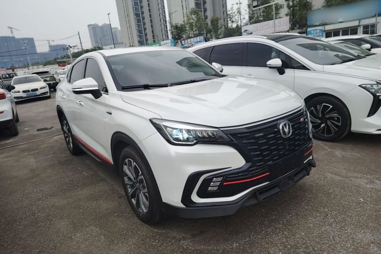 Used CHANGAN CS85 COUPE 2021 1.5T DCT Luxury Edition Front Right 45 Deg
