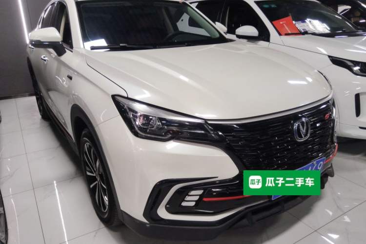 Used CHANGAN CS85 COUPE 2021 1.5T DCT Elite Edition Front Right 45 Deg