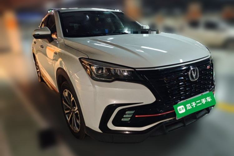 Used CHANGAN CS85 COUPE 2021 1.5T DCT Luxury Edition Front Right 45 Deg