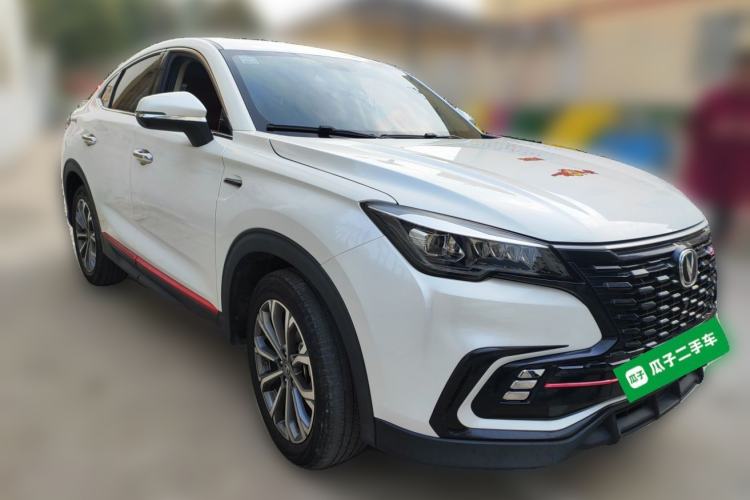 Used CHANGAN CS85 COUPE 2021 1.5T DCT Luxury Edition Front Right 45 Deg