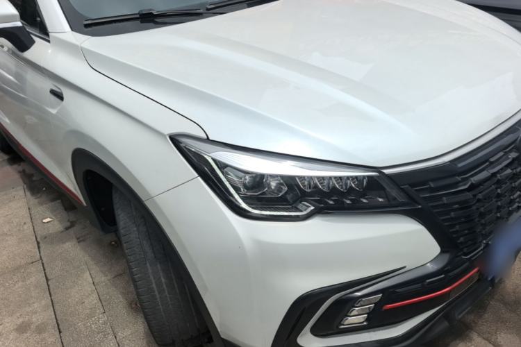 Used CHANGAN CS85 COUPE 2021 1.5T DCT Luxury Edition Front Right 45 Deg