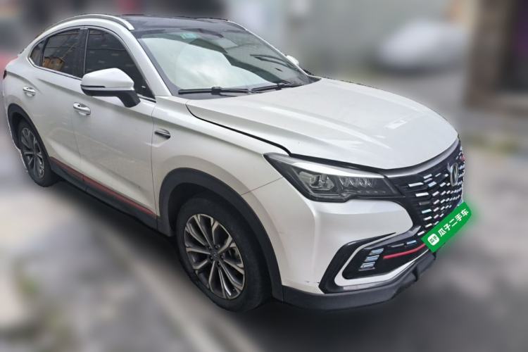 Used CHANGAN CS85 COUPE 2021 2.0T Automatic Luxury Version Front Right 45 Deg