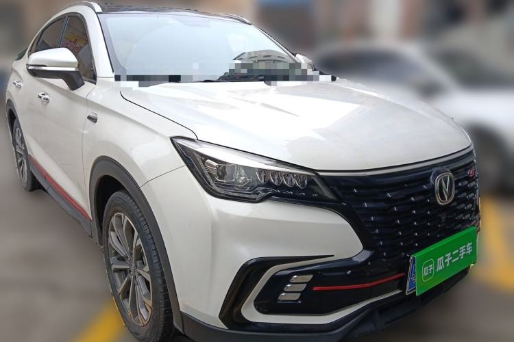 Used CHANGAN CS85 COUPE 2021 1.5T DCT Prestige Model Front Right 45 Deg