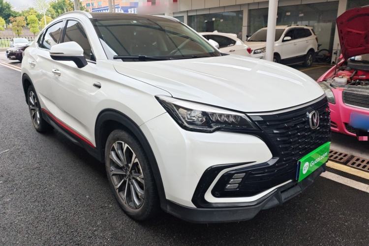 Used CHANGAN CS85 COUPE 2021 1.5T DCT Prestige Model Front Right 45 Deg