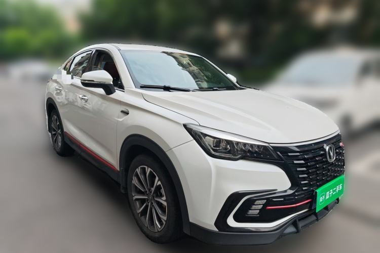 Used CHANGAN CS85 COUPE 2021 1.5T DCT Luxury Edition Front Right 45 Deg