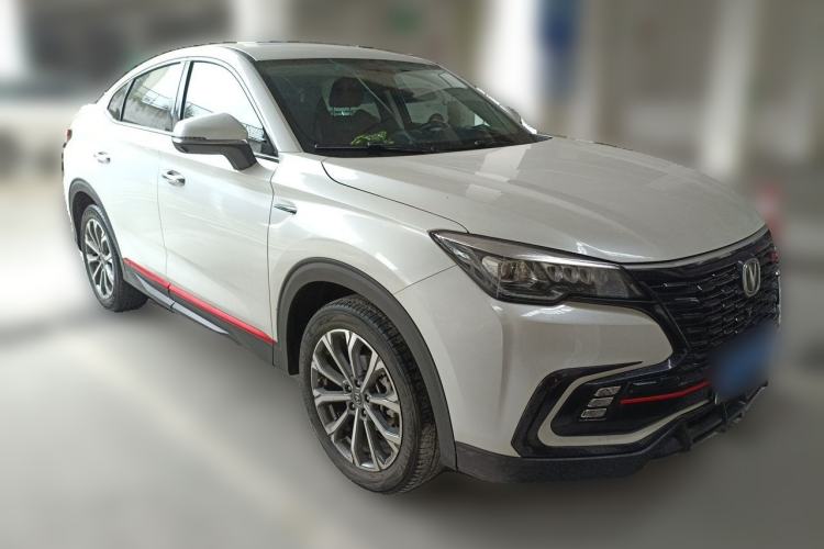 Used CHANGAN CS85 COUPE 2021 1.5T DCT Luxury Edition Front Right 45 Deg