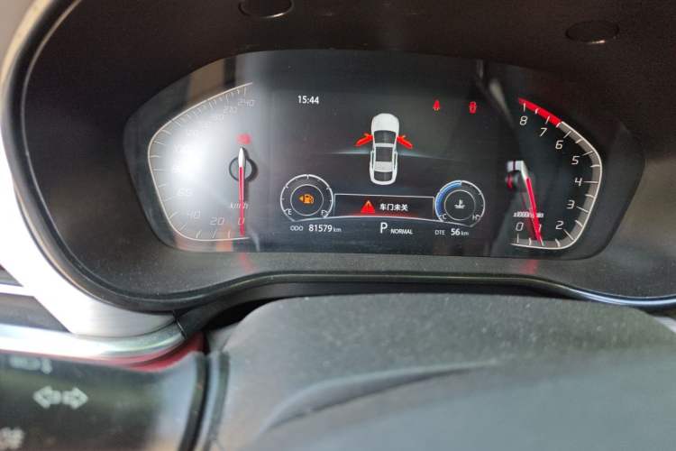 Used CHANGAN CS85 COUPE 2021 1.5T DCT Luxury Edition Odometer Close Up