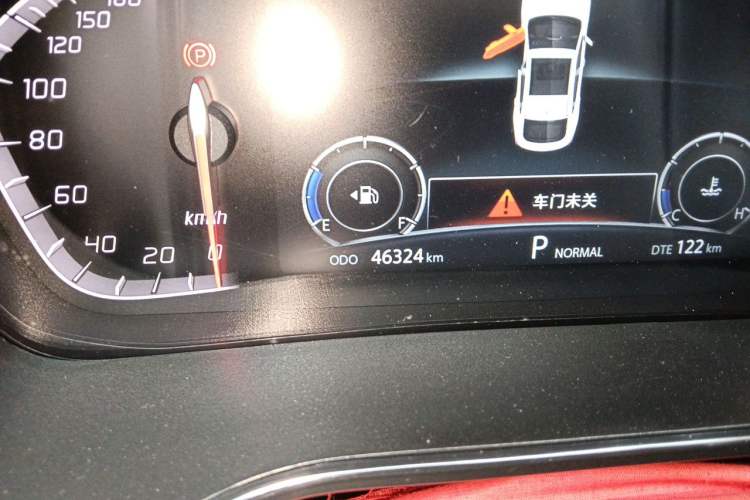 Used CHANGAN CS85 COUPE 2021 1.5T DCT Prestige Model Odometer Close Up