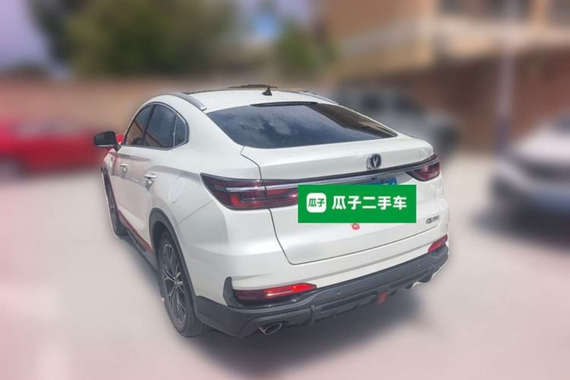 Used CHANGAN CS85 COUPE 2021 1.5T DCT Prestige Model Rear Left 45 Deg