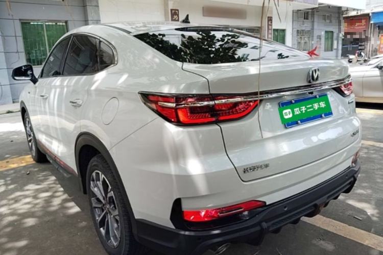 Used CHANGAN CS85 COUPE 2021 1.5T DCT Luxury Edition Rear Left 45 Deg