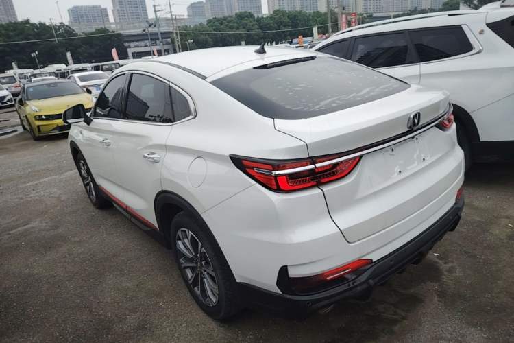 Used CHANGAN CS85 COUPE 2021 1.5T DCT Luxury Edition Rear Left 45 Deg