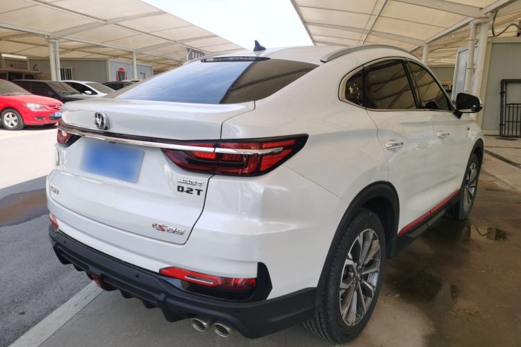 Used CHANGAN CS85 COUPE 2021 2.0T Automatic Prestige Edition Rear Right 45 Deg