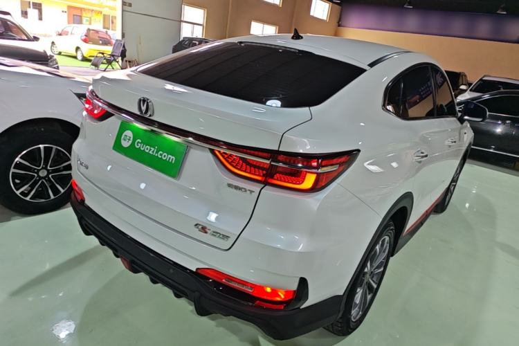 Used CHANGAN CS85 COUPE 2021 1.5T DCT Luxury Edition Rear Right 45 Deg