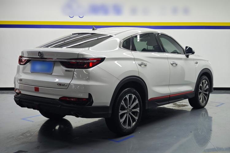 Used CHANGAN CS85 COUPE 2021 1.5T DCT Luxury Edition Rear Right 45 Deg