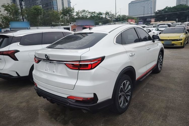 Used CHANGAN CS85 COUPE 2021 1.5T DCT Luxury Edition Rear Right 45 Deg