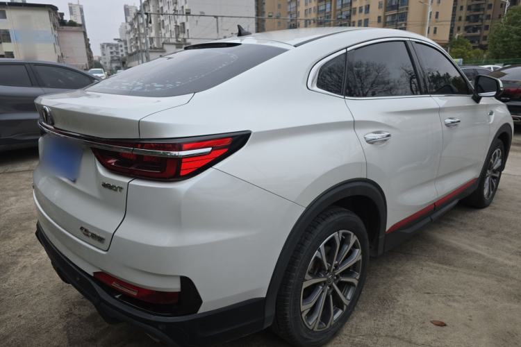 Used CHANGAN CS85 COUPE 2021 1.5T DCT Luxury Edition Rear Right 45 Deg