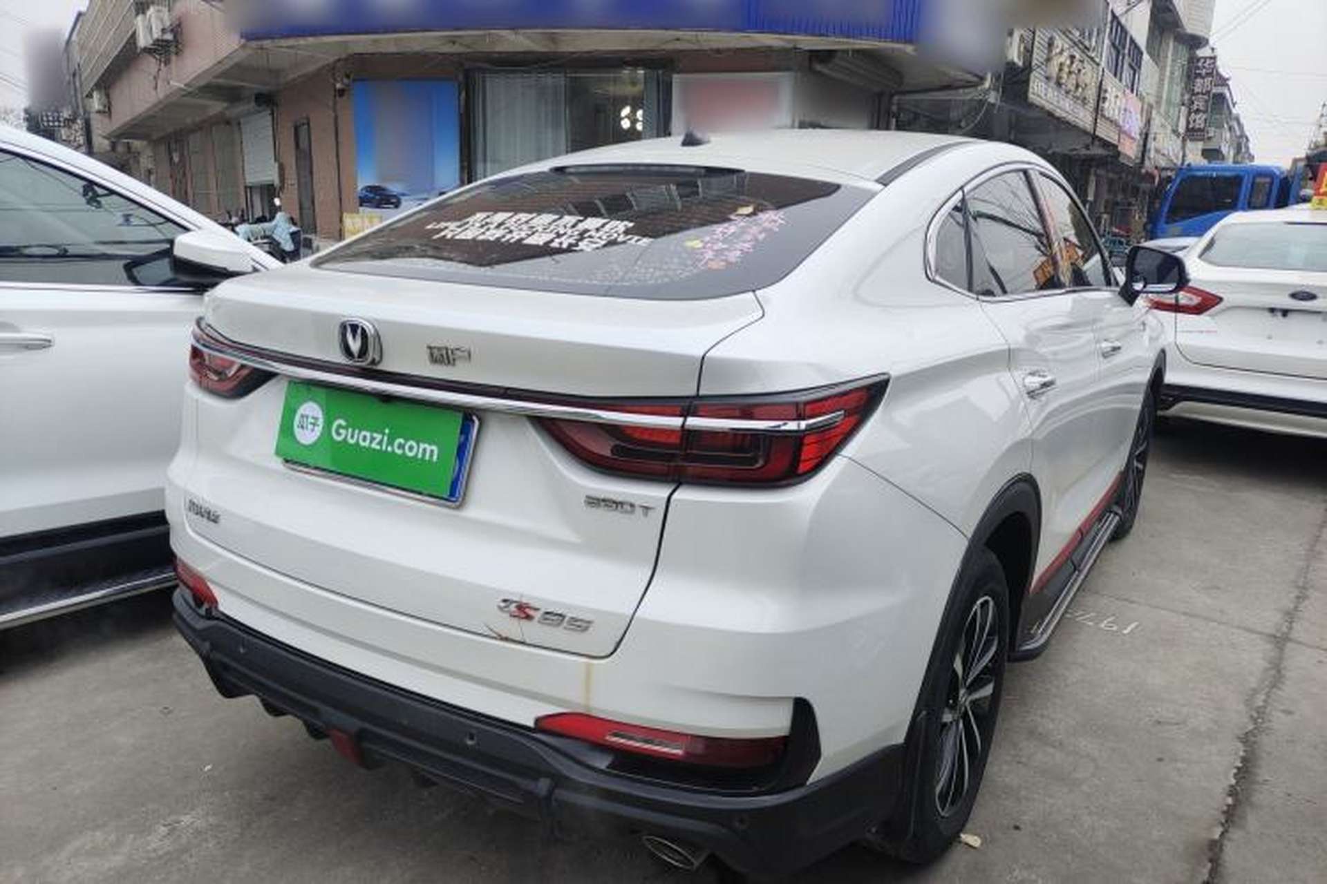 Used CHANGAN CS85 COUPE 2021 1.5T DCT Elite Edition Rear Right 45 Deg