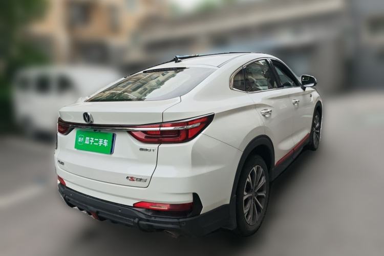 Used CHANGAN CS85 COUPE 2021 1.5T DCT Luxury Edition Rear Right 45 Deg