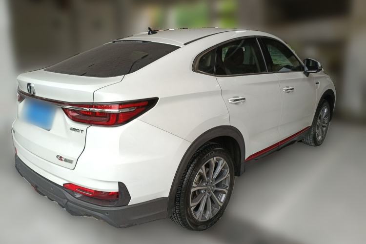 Used CHANGAN CS85 COUPE 2021 1.5T DCT Luxury Edition Rear Right 45 Deg