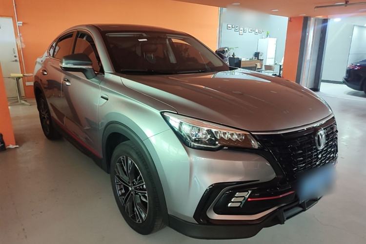 Used CHANGAN CS85 COUPE 2023 1.5T DCT Luxury Version Front Right 45 Deg