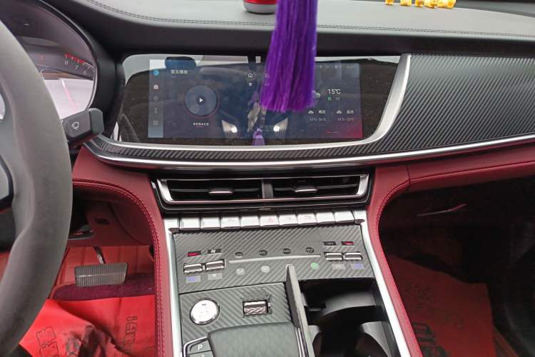 Used CHANGAN CS85 COUPE 2023 1.5T DCT Prestige Edition Audio And AC Panel
