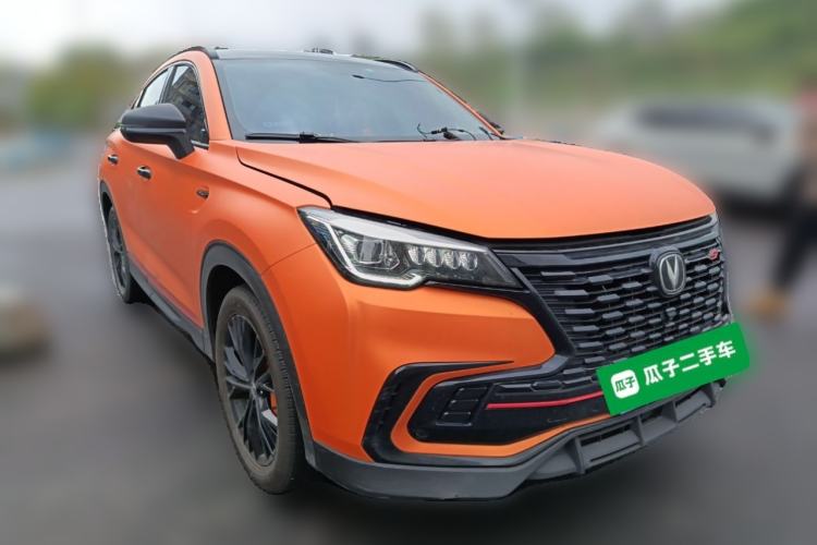 Used CHANGAN CS85 COUPE 2023 1.5T DCT Prestige Edition Front Right 45 Deg