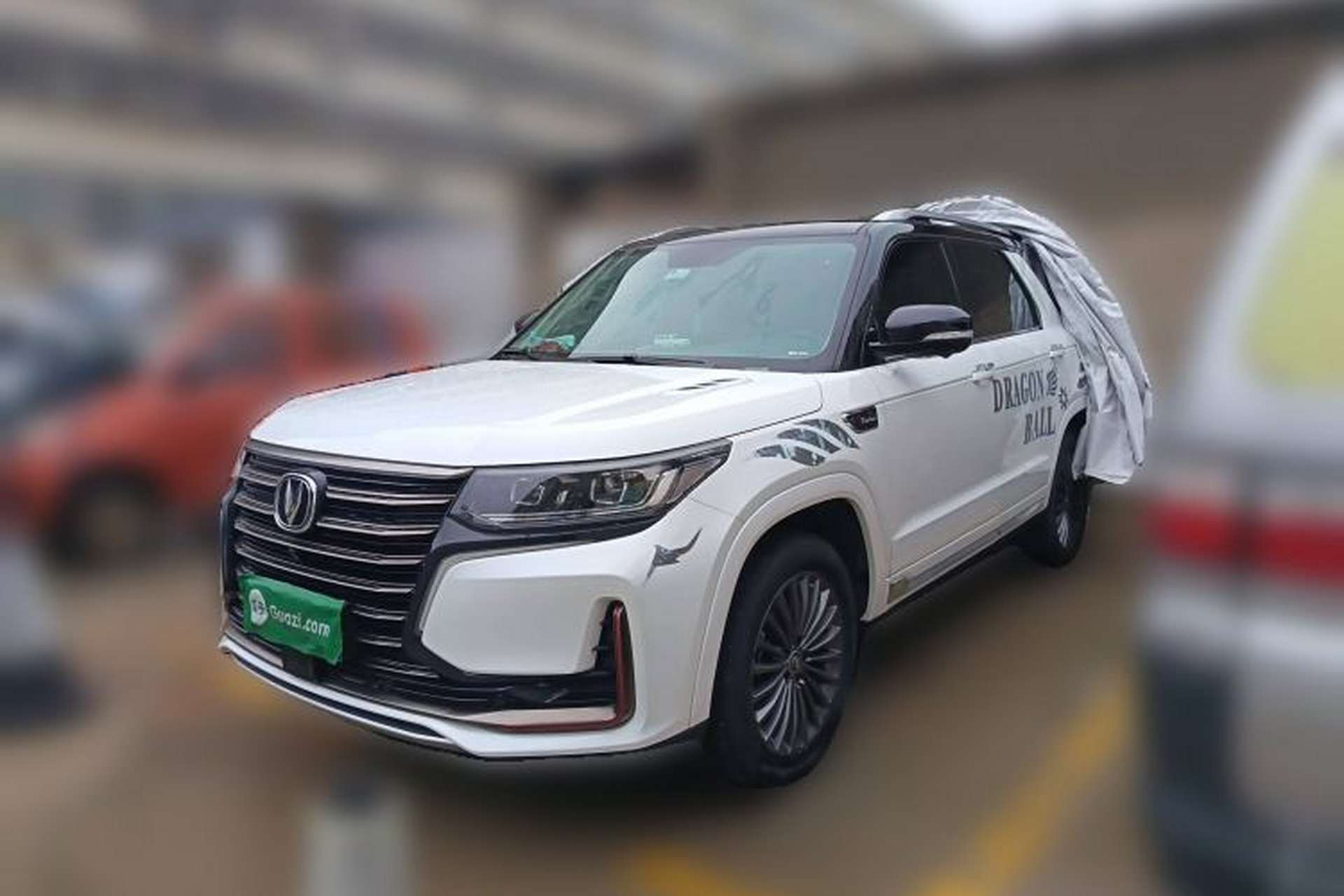 Used CHANGAN CS95 2021 2.0T Two-Wheel Drive Luxury Version Front Left 45 Deg