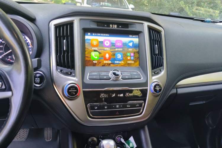 Used CHANGAN CS95 2017 2.0T Two-Wheel Drive Zhitu Edition Audio And AC Panel