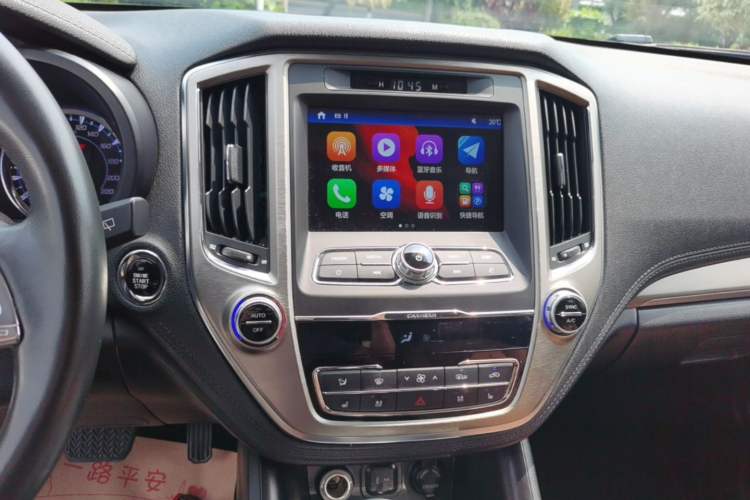 Used CHANGAN CS95 2017 2.0T Four-Wheel Drive ZhiZun Edition Audio And AC Panel