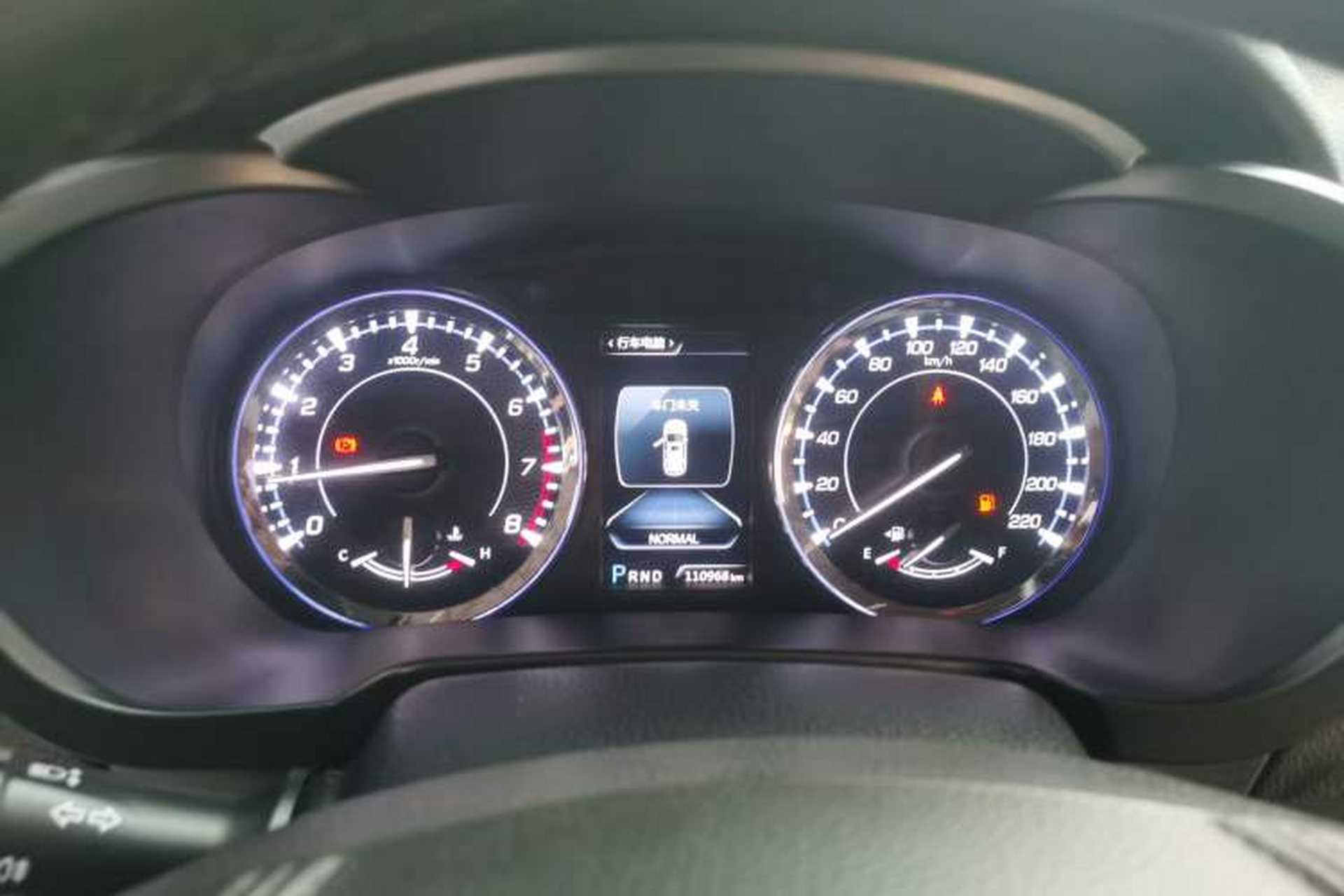 Used CHANGAN CS95 2017 2.0T Two-Wheel Drive Zhiyuan Edition Instrument Cluster