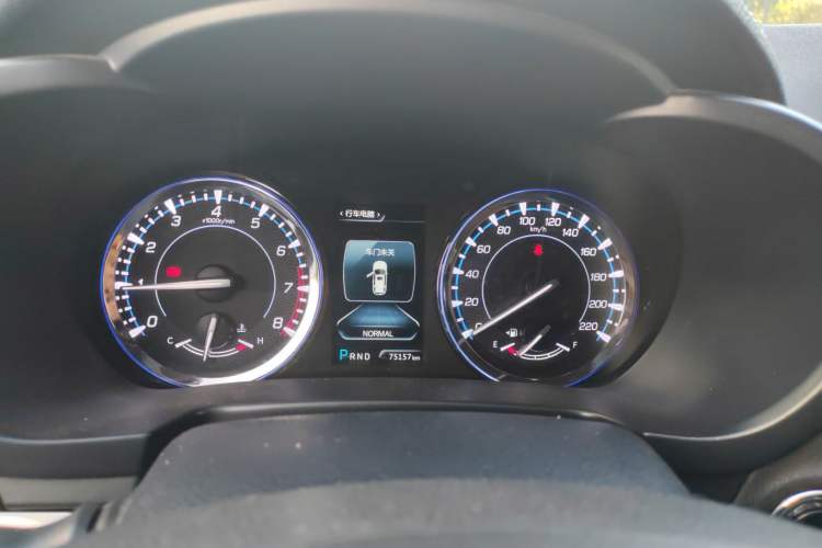 Used CHANGAN CS95 2017 2.0T Two-Wheel Drive Zhitu Edition Instrument Cluster