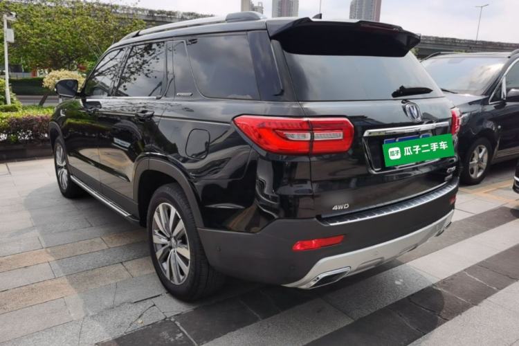 Used CHANGAN CS95 2017 2.0T Four-Wheel Drive ZhiZun Edition Rear Left 45 Deg