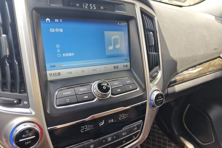 Used CHANGAN CS95 2017 2.0T Four-Wheel Drive ZhiZun Edition Audio And AC Panel