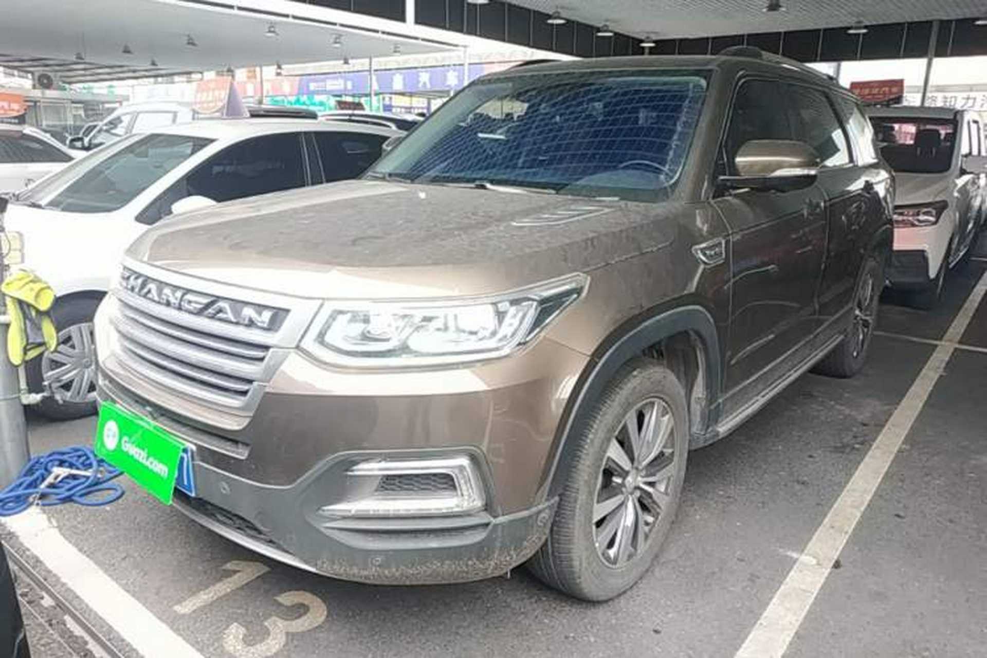 Used CHANGAN CS95 2017 2.0T Four-Wheel Drive ZhiZun Edition Front Left 45 Deg