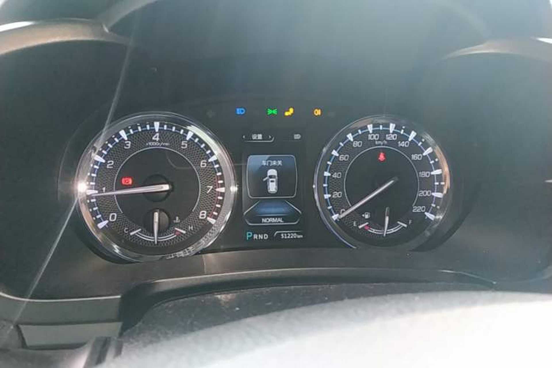 Used CHANGAN CS95 2017 2.0T Four-Wheel Drive ZhiZun Edition Instrument Cluster