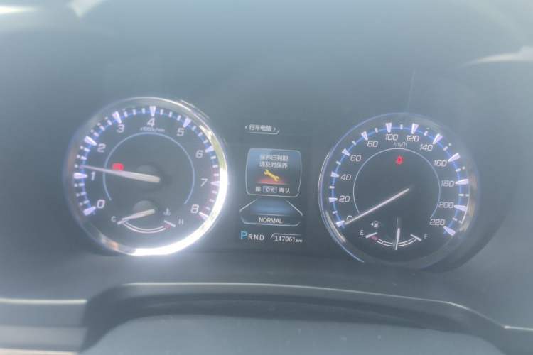 Used CHANGAN CS95 2017 2.0T Four-Wheel Drive ZhiZun Edition Instrument Cluster
