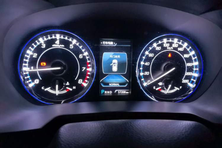 Used CHANGAN CS95 2017 2.0T Two-Wheel Drive Zhitu Edition Instrument Cluster